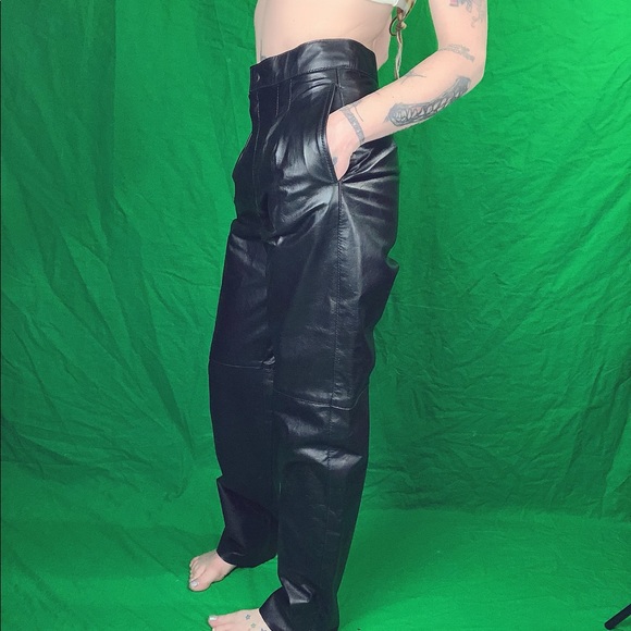 “ Comint “ brand -Made in Argentina- leather pants - Picture 3 of 5